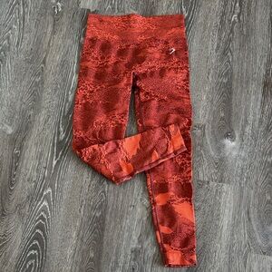 Gymshark Orange Leggings
